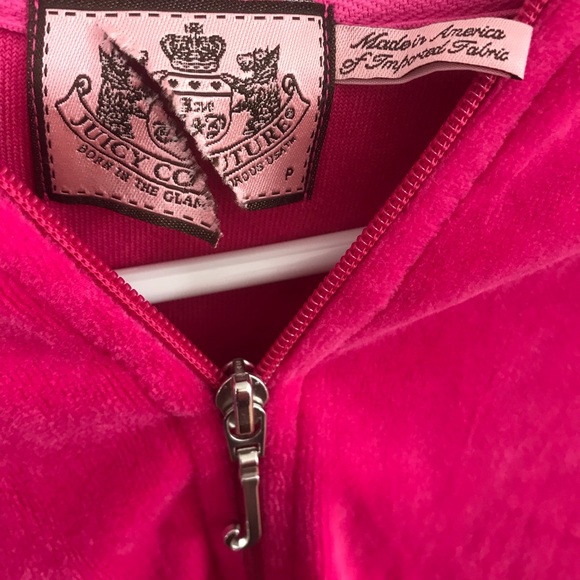 Zip Up Juicy Couture Sweatshirt - Picture 2 of 3